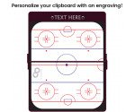 Wine Hockey Clipboard